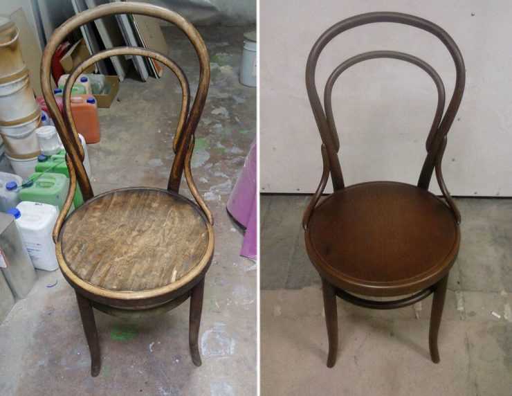 Как отремонтировать венский стул своими руками