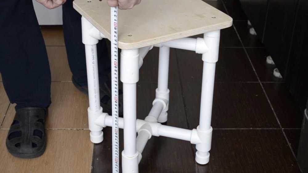 Как сделать стул из полипропиленовых труб своими руками: пошаговая инструкция по изготовлению