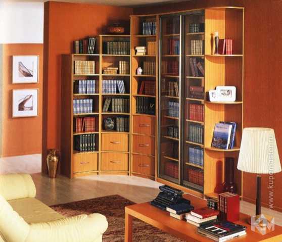 Существующие узкие книжные шкафы, и правила выбора