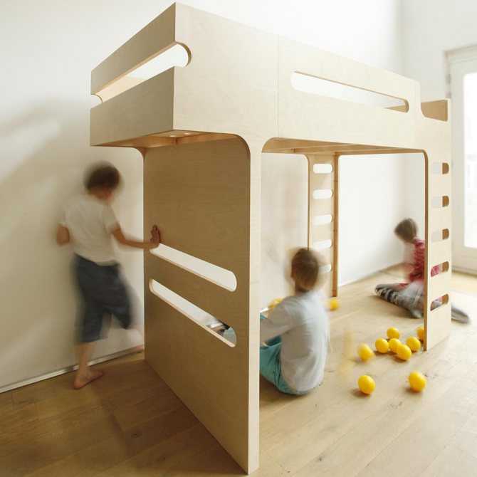 Кровать-чердак для детей — описание конструкции и правила выбора