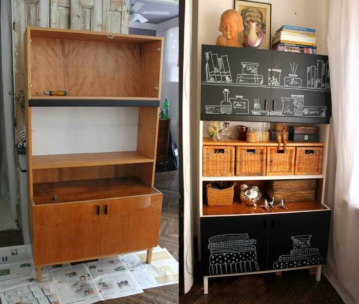 Реставрация старого буфета: в домашних условиях, мастер классы и идеи для серванта