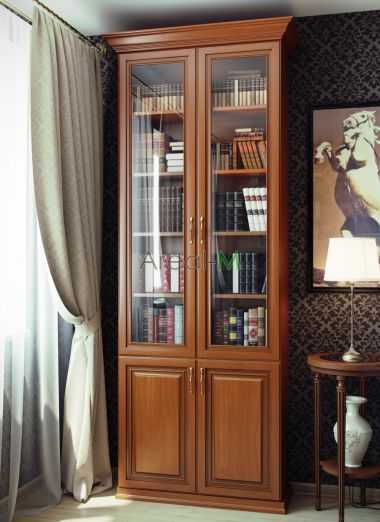 Книжный шкаф - как подобрать оптимальный дизайн и размер стильного места для книг (110 фото)