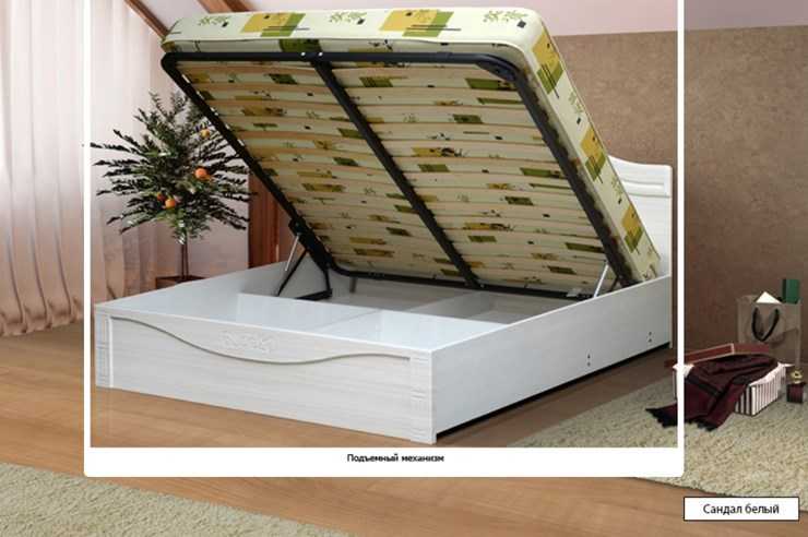 Кровать с подъемным механизмом размером 120х200 см: модели из экокожи 120х190 см