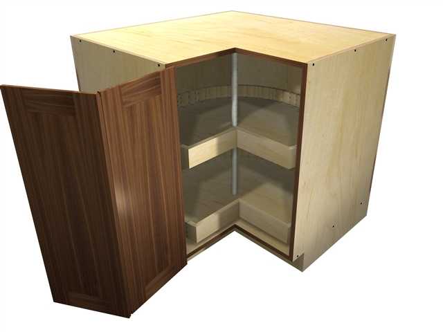 Угловой шкаф схема/чертеж - размеры угловых шкафов