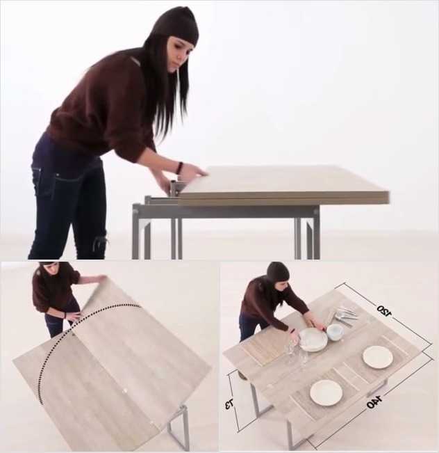 Откидной стол своими руками: инструкция по изготовлению пошагово