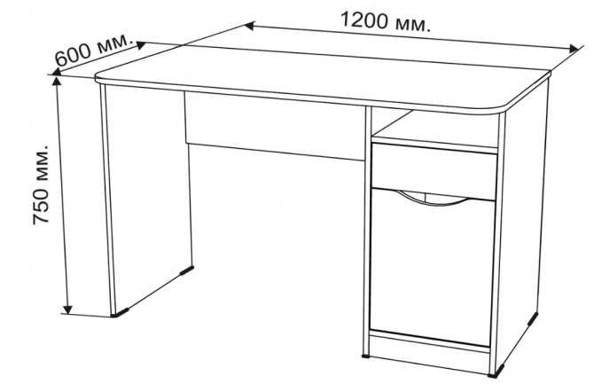 Размеры столов-книжек разных моделей, рекомендации по выбору
