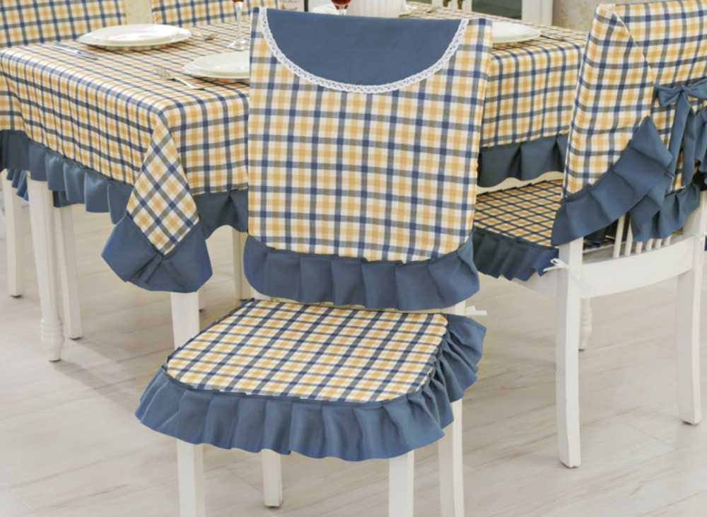 Чехлы на стулья своими руками (135+фото)-шьем быстро и красиво