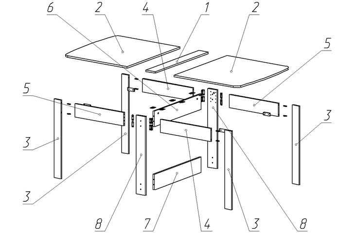 Стол из дерева своими руками — инструкция по изготовлению кухонного, журнального и детского столов