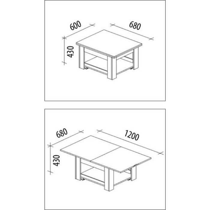 Размеры журнального столика  (35 фото): стандарт высоты и ширины стола, как подобрать стандартную модель средних габаритов