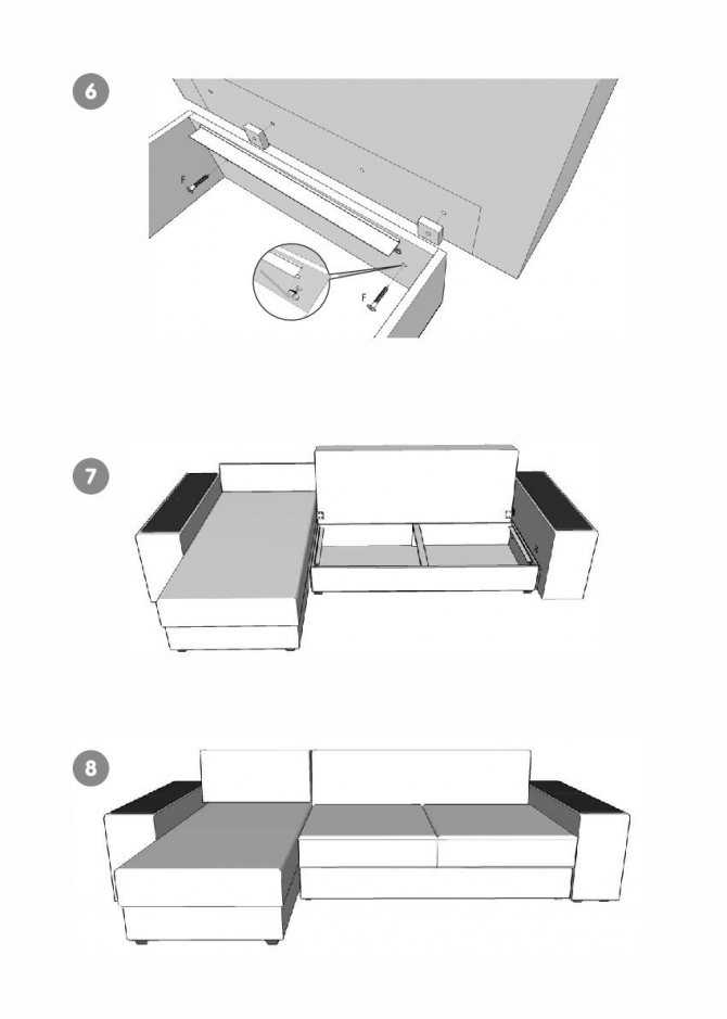 Особенности ремонта диванов своими руками, советы для начинающих