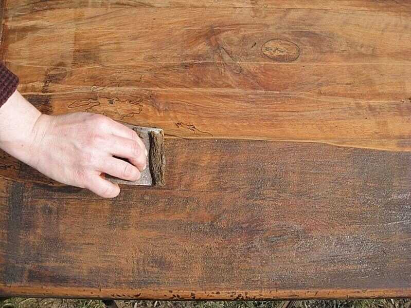 Как снять лак с деревянной поверхности в домашних условиях