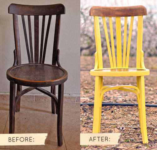 Как обновить старый стул: стильные новинки вместо рухляди