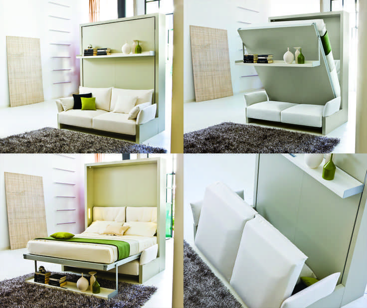Мебель-трансформер для малогабаритной квартиры - 50 фото красивых решений, идеи дизайна