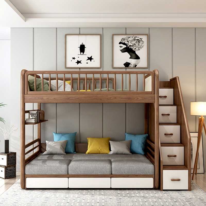 Модификации двухъярусных кроватей для детей, советы по выбору и сборке