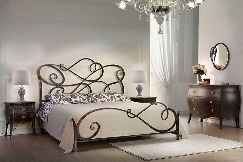 Кованные кровати для спальни