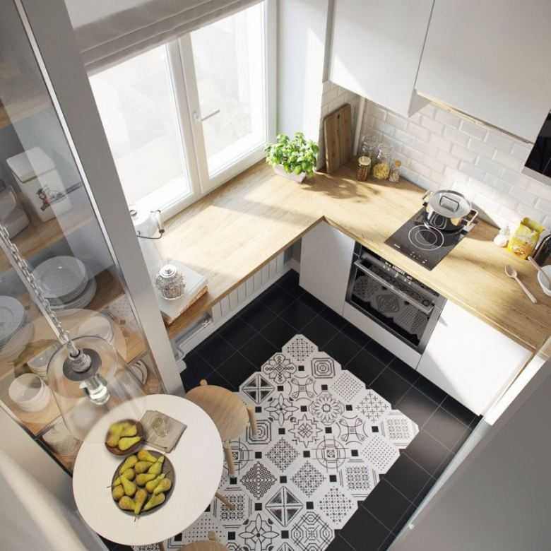 Просто фото: дизайн кухни 6 кв.м — 22 примера