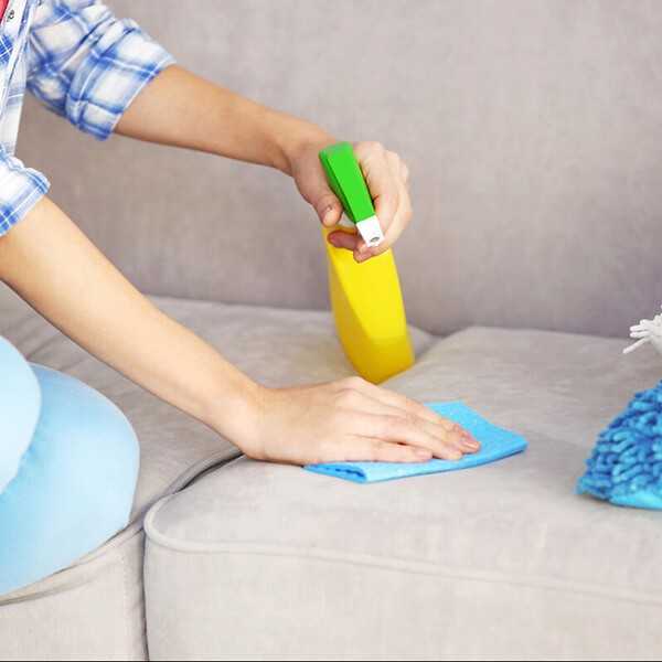 Каким средством почистить диван в домашних условиях