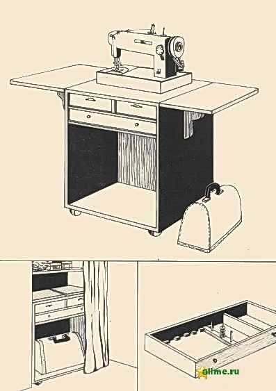 Приставной столик для швейной машины - лоскутное шитьё - страна мам