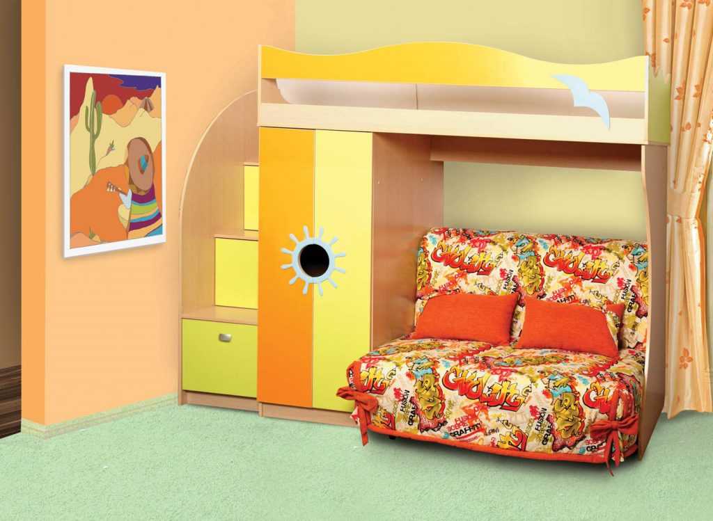 Кровать двухъярусная детская: идеи создания уютного уголка для детей