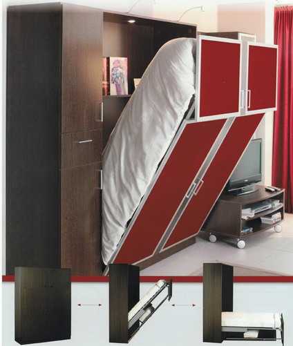 Кровать в шкафу: мебель-трансформер. выбираем правильно и делаем своими руками