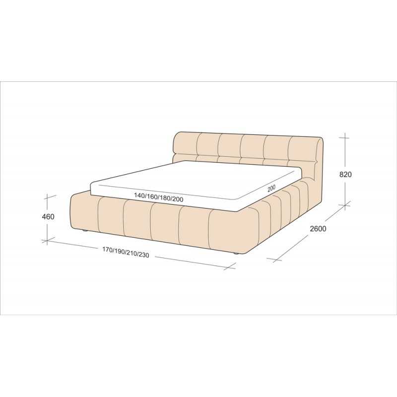 Типовые и нестандартные размеры двуспальных кроватей, советы по выбору