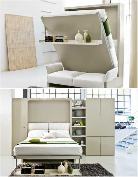 Мебель трансформер: неожиданные вариации на тему экономии пространства. топ лучших идей для малогабаритной квартиры